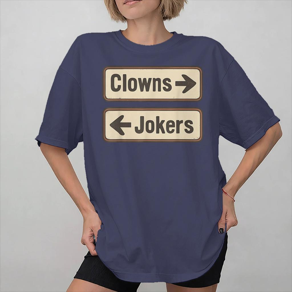 Direction Clowns To The Left Jokers To The Right Merch Unisex Unisex Summer Fashion T Shirt Cotton Tee Printed Tshirt Clothes