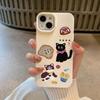 Cartoon Toast Cat for Apple 16 Mobile Phone Case for IPhone 15 New Model 14plus13promax All Inclusive 12