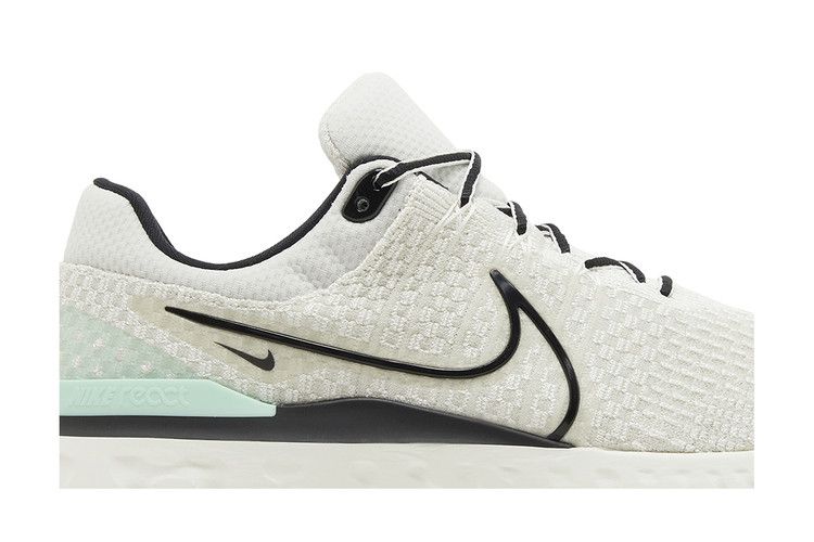 Men's Sneakers Nike React Infinity Run Flyknit 3 Phantom Black Mint Phantom/Black-Light Bone-Sail