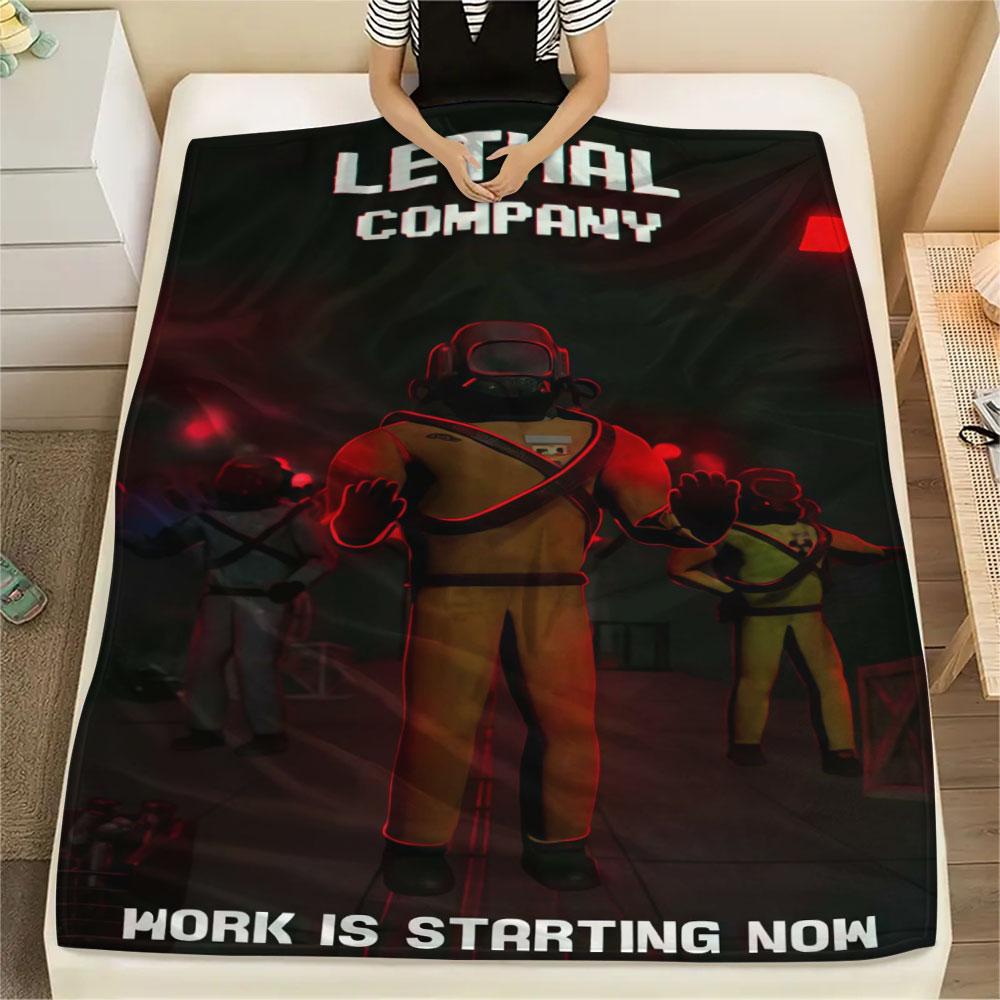 Lethal Company Blanket, High quality Comfortable for All Seasons, Home Decor, Warmth and Comfort