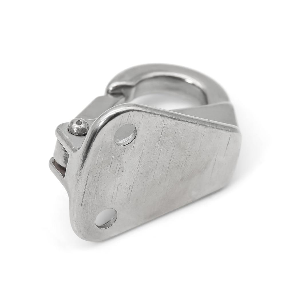 2/1 X пружинный крюк-защелка для судовых лодочных прицепов из нержавеющей стали 316, морская фурнитура, вешалка для крепления, проушина, крюк для подвешивания