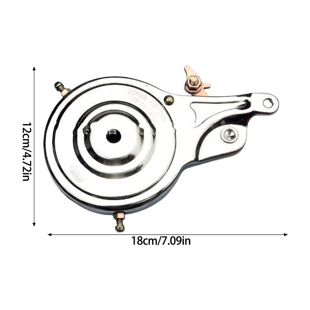 Практичные велосипедные тормоза в сборе для горных, шоссейных велосипедов, электросамокатов, задний ленточный барабанный тормоз в сборе