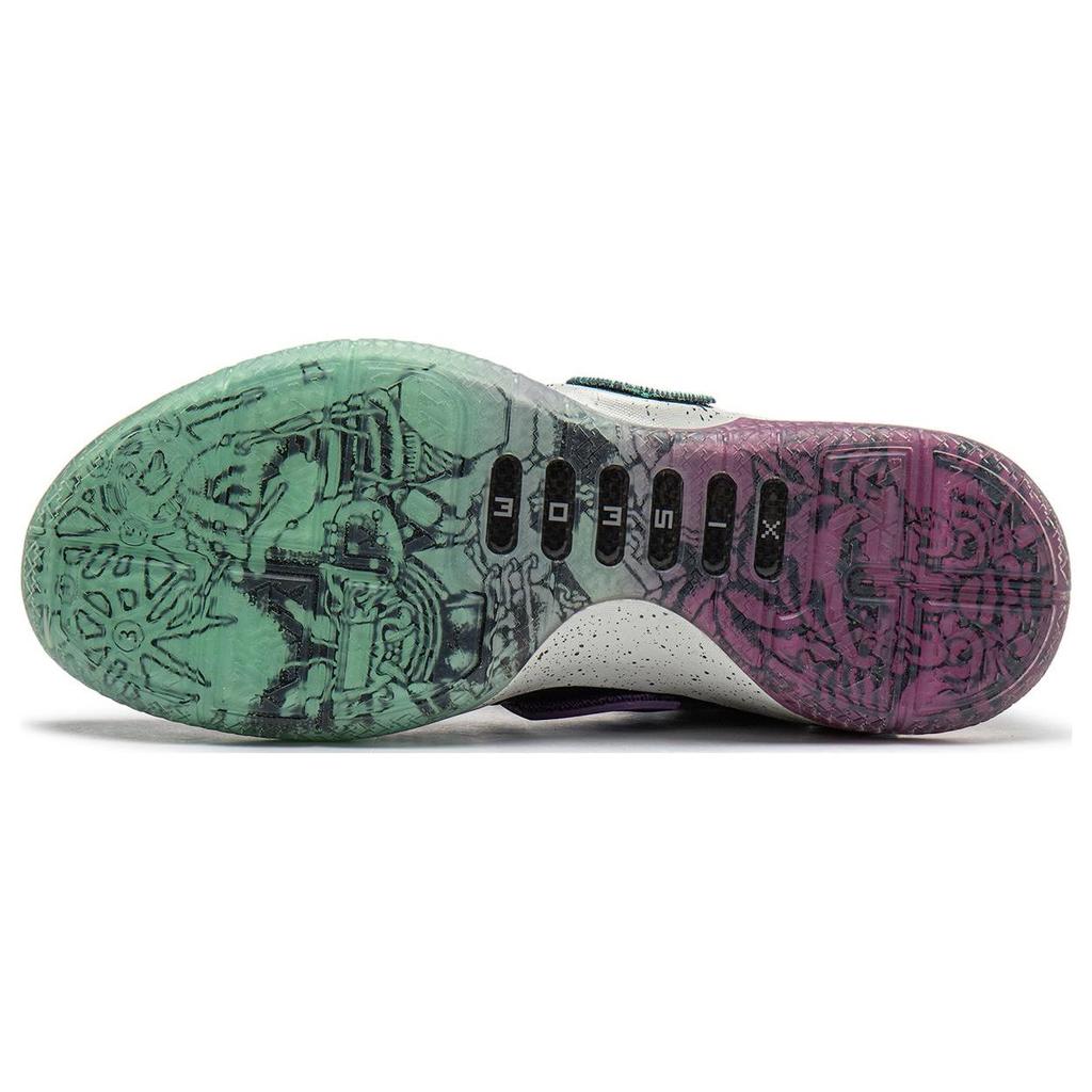 Баскетбольные кроссовки Li Ning Wow 6 Wade Way Kuising Dandou легкие, нескользящие, амортизирующие, среднего размера, мужские, черные ABAT131-9