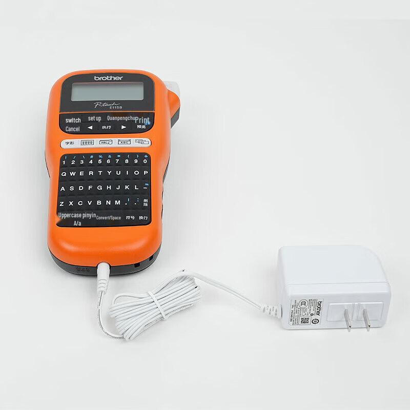 Brother PT-E115B Portable Label Printer CN plug (adapter included)