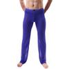 Men  Mesh Long Pants Underpants Sheer Trouser Soft Thin Mesh Lingerie