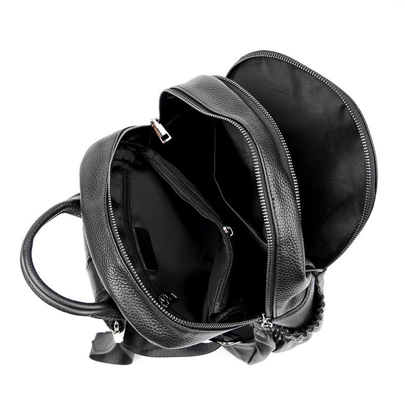 Genuine Leather Backpacks for Women Large Capacity Shoulder Bags Adolescent Travel Backpacks Designer Bags