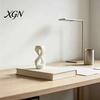 High End Shelf Decor Minimalist Abstract Sculpture, Modern Geometric Art Ornament, 3D Printed Sculpture Desktop Statue for Home Living Room
