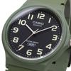 Casio Аналоговые часы MQ-24-1B2L / -24UC-3B с уретановым ремешком, унисекс, черные с золотыми арабскими цифрами или матово-зеленые, импортные.