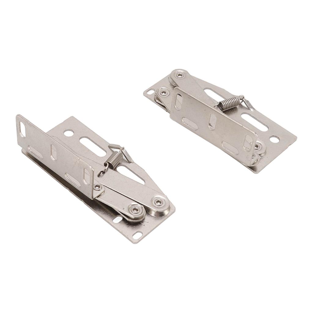 2 комплекта петель для дверцы шкафа, откидные петли-ножницы с пружиной для мебели, 45 градусов вниз