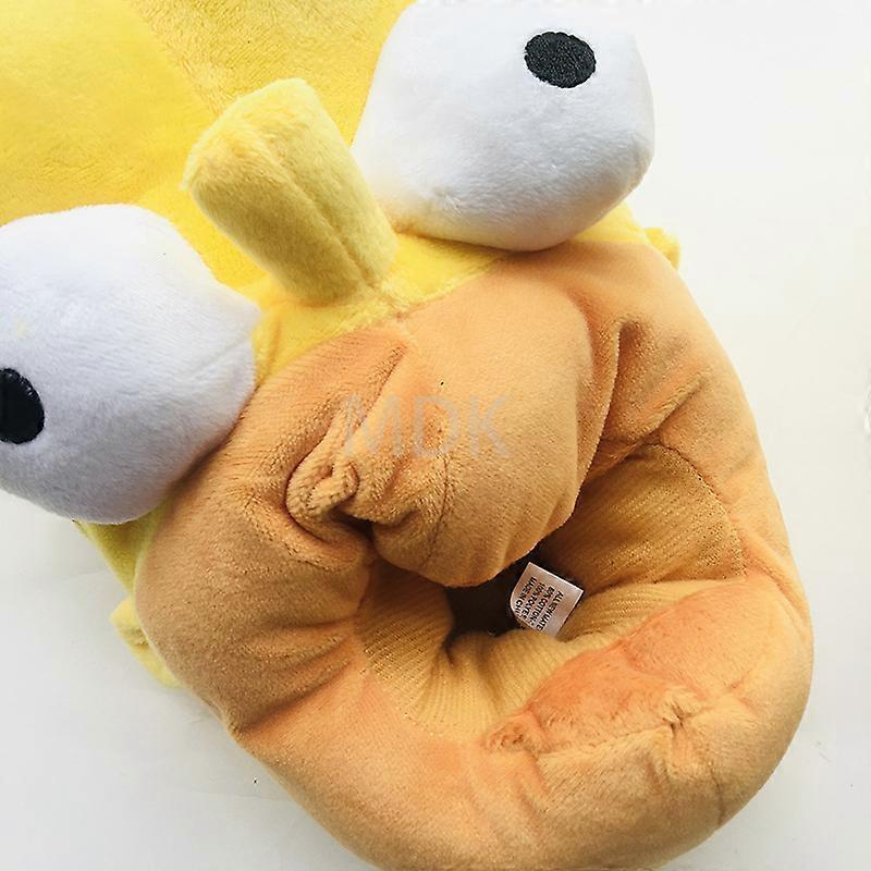 Мультяшные мужские женские зимние домашние тапочки Обувь Симпсоны Нескользящие Мягкие Зимние Теплые Домашние Тапочки Для Дома В Помещении Спальни Милые Для Влюбленных Пар