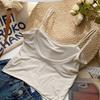 Korean Sweet Camisole Vest Slimming Outer Wear Ultra-thin Bandeau With Chest Pad Sleeveless Top