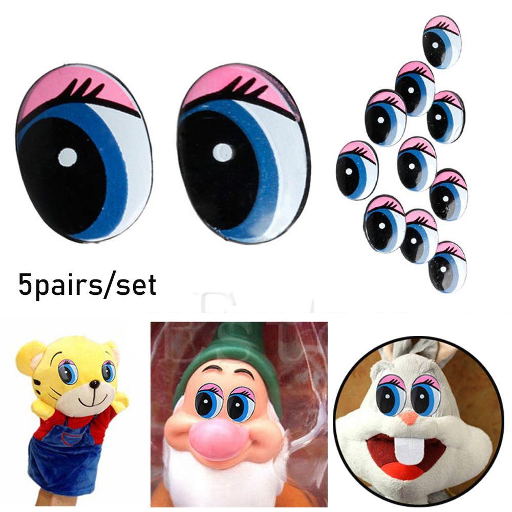Blue Educational Gift Toy Puppets Dolls Eye DIY Doll Accessories Plush Animals Parts Safety Eyes
