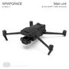 WRAPGRADE для DJI Mavic 3 Mavic 3 Classic Skin Seal Bumpy / (Черный камуфляж)
