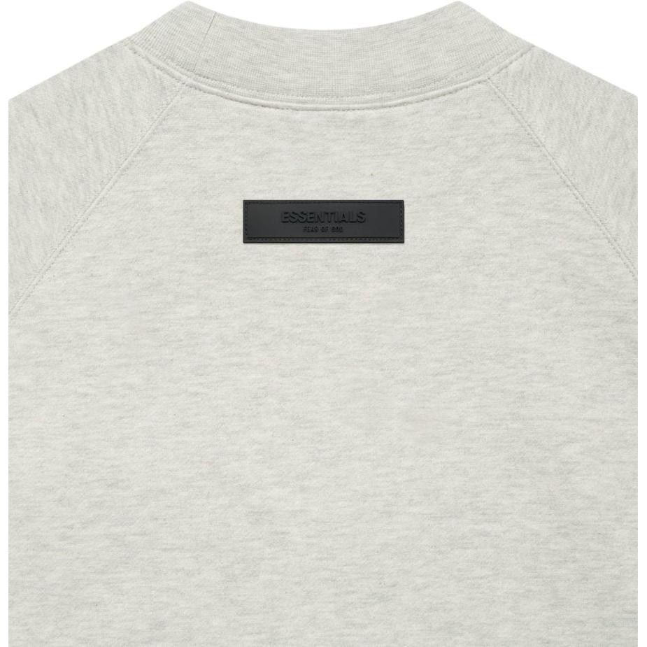 Fear of God Essentials Свитшот с круглым вырезом S22 с начесом и флисовой подкладкой Унисекс Топы Светло-овсяный FOG-SS22-036