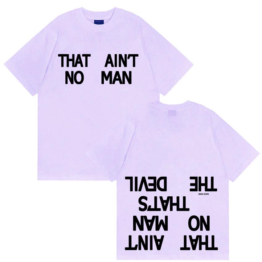 Джесси Мерф Это Не Мужчина Альбом Принт Футболки Мужские Женские Повседневная Мода Уютный Хлопок Футболка с Коротким Рукавом Летние Топы