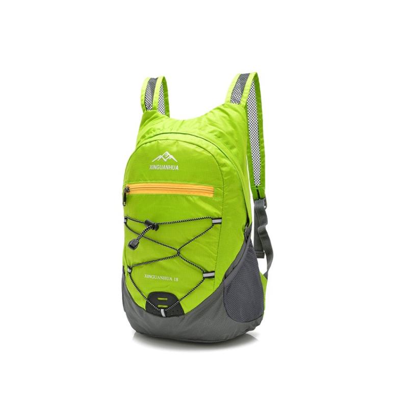 Новая ультралегкая складная сумка для улицы, мужской и женский рюкзак, водонепроницаемая кожаная сумка, складной рюкзак для отдыха на природе