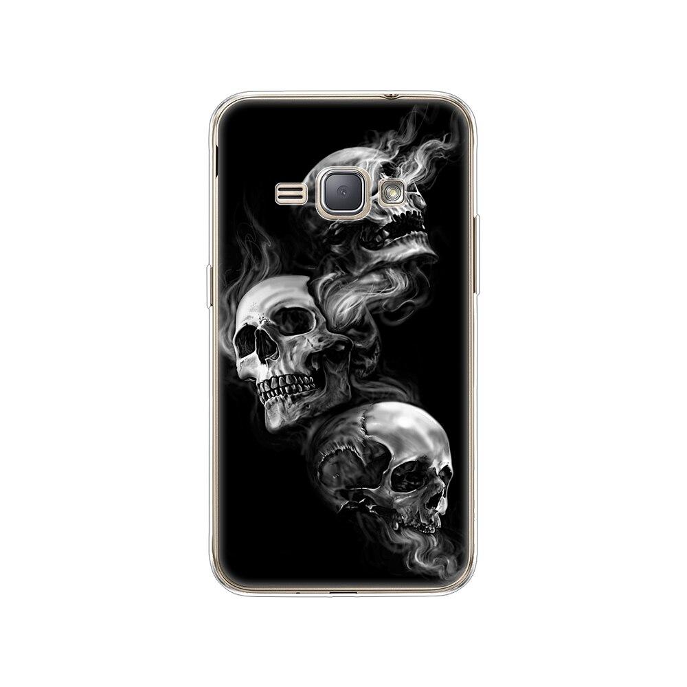 Мягкий чехол из ТПУ для Samsung Galaxy J1 2016 J120 J120F SM-J120F задняя крышка прозрачная 360 полная защитная крышка прозрачный