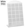 New Accessories Fashion Metal Stand Organizer Earrings Ear Studs Jewelry Show Rack Plastic Display