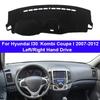 Чехол на приборную панель автомобиля DashMat Carpet Cape для Hyundai I30 Kombi Coupe I 2007 2008 2009 - 2012 Защитный коврик Anti-UV Block Sun Ray