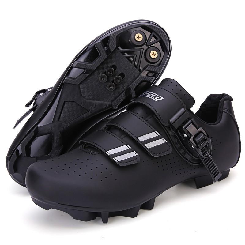 Unisex Cycling Shoes Road Mountain Bike SPD Pedals Breathable Stiff Sole Indoor Trainer Wide Fit