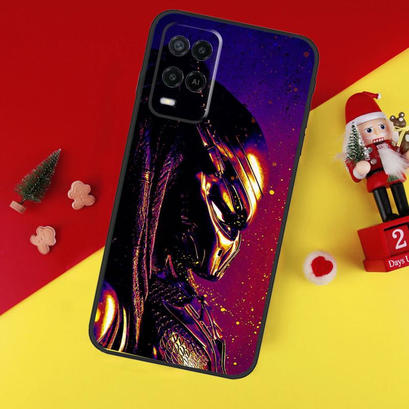 Чехол Alien Predator для Oppo A78 A98 A18 A38 A58 A5 A6 Pro A54 A74 A94 A17 A57 A80 A60 A40 A96 A76 A16 A15