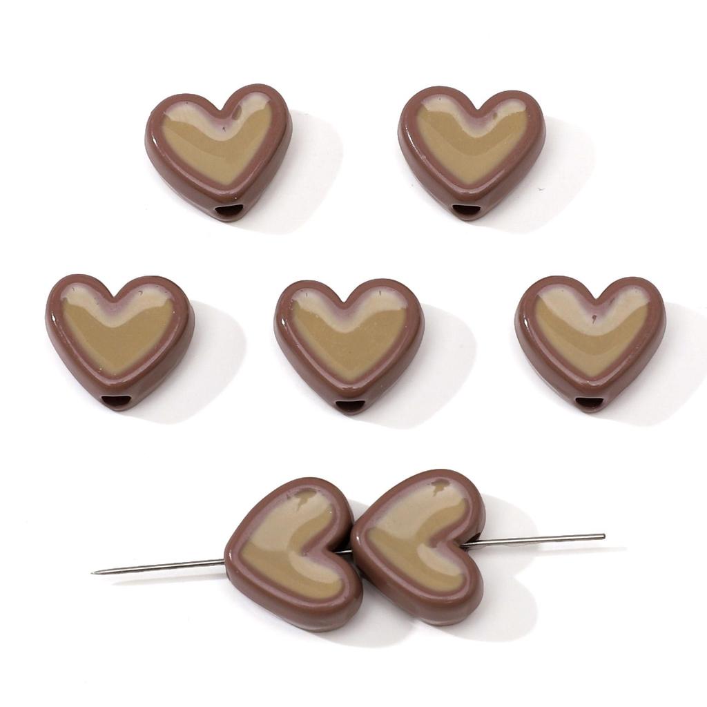 5/20 шт. Любовь Акриловые бусины Капля масла Макарон Серия Бусины для DIY Ручной работы Браслеты Ожерелья Изготовление ювелирных изделий