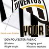 Custom Name Juventus Pattern Wall Tapestry Aesthetic Wall Hanging Printed Fabric Blanket Decorative Tapestries for Bedroom Living Room Home Decor