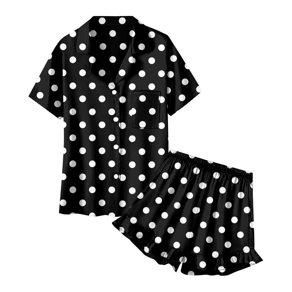 Детская домашняя одежда Пижамный комплект Топ с коротким рукавом Шорты Комплект из двух предметов Верхняя одежда Игровой кардиган Одежда