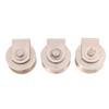 1 Piece U/V/H Shape Shower Door Pulley 201 Stainless Steel Sliding Door Roller Wheel Pulley With Bearing Furniture Accessories
