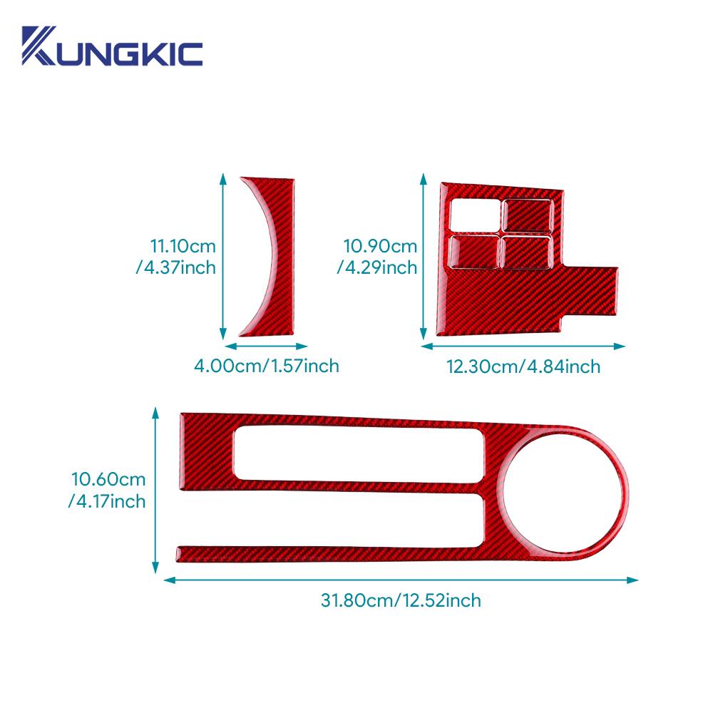 Для Toyota Yaris 2006 2007 2008 2009 2010 2011 Наклейка из настоящего мягкого углеволокна LHD RHD Автомобильные аксессуары для ручки переключения передач, ручного тормоза, подстаканника