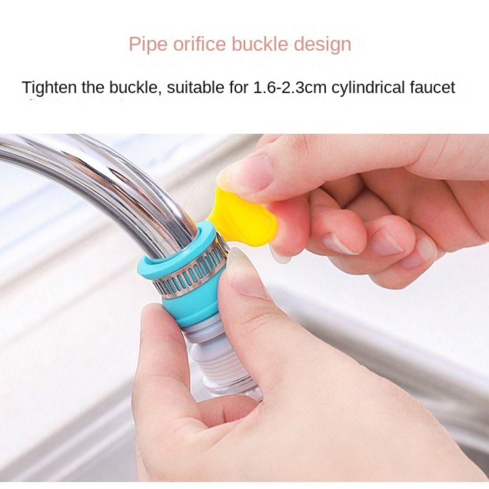 1Pcs Splash-proof Faucet Shower Filter 360 Degree Rotating Rotating Filter New Faucet Extension