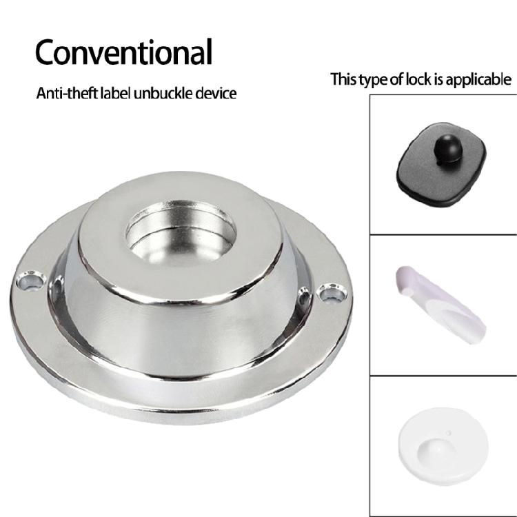 Магнитный антикражный съемник для этикеток Безопасности Инструмент для снятия различных защитных этикеток Компактный дизайн Легкое снятие скольжением