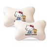Подушка для шеи в машину Hello Kitty Мультяшная подушка-подголовник для автомобиля Автоаксессуары Салон Женская Кавайная Подушка на сиденье