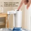 Bomba de agua eléctrica recargable para garrafas dispensador portátil automático de agua