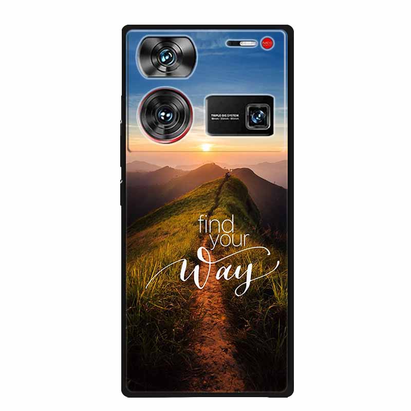 Чехол для ZTE nubia Z60 Ultra Роскошный Мягкий Силиконовый ТПУ Задняя Крышка Чехлы для Телефона Для ZTE NubiaZ60 Ultra 5G Защитный Мультяшный Fundas
