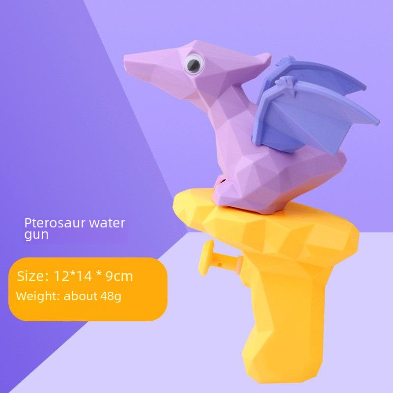 Fifth Generation ABS Dinosaur Water Gun - Stegosaurus & Tyrannosaurus, Long-Range & Drop-Resistant Toy