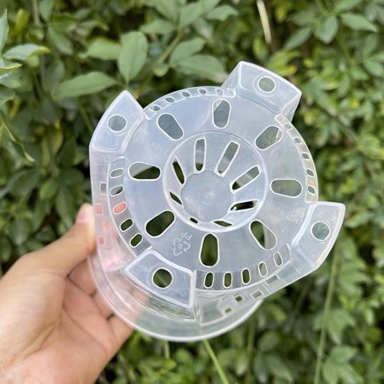 Transparent Orchid Pot Plant Pot With Drainage Holes Phalaenopsis Flower