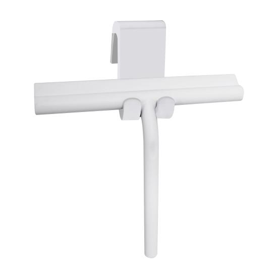 Односторонний скребок Эргономичный дизайн Без установки Скребок для стекла душевой кабины Устойчивый к царапинам Силиконовый скребок для зеркала в ванной комнате