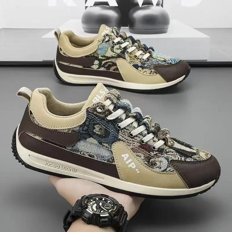 Мужские кроссовки, модные, дышащие, сетчатые, на толстой подошве, спортивные, повседневные, кроссовки, мужские, нескользящие, кроссовки Zapatillas Hombre