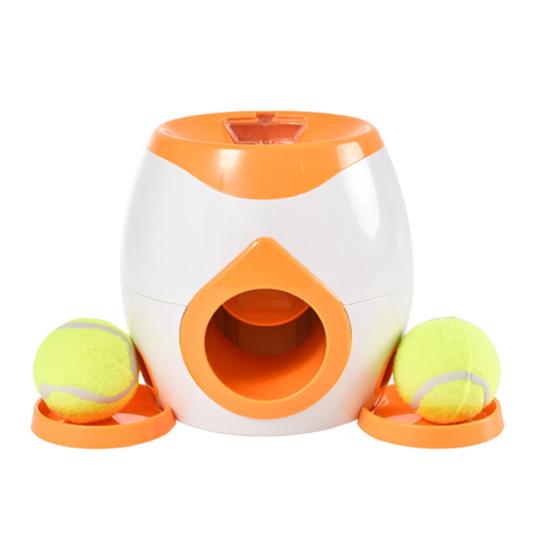 Yousheng Automatic Dog Ball Launcher Interactive Tennis Ball Indoor Outdoor Thrower Dog Fetch Ball Play Game for Small And Medium Dogs