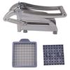 French Fry Cutter Stainless Steel Potato Cutter with Non Slip Suction Base for Vegetables Cucumbers