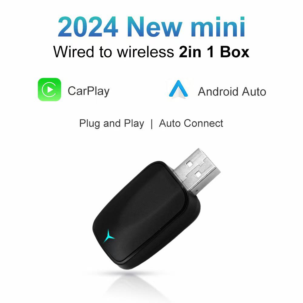 Новый проводной и беспроводной CarPlay и Android Auto Box: Бесперебойная связь в автомобиле