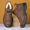 New Winter Men's Plus Velvet Sneakers Non-slip Water Proof Keep Warm High Boots