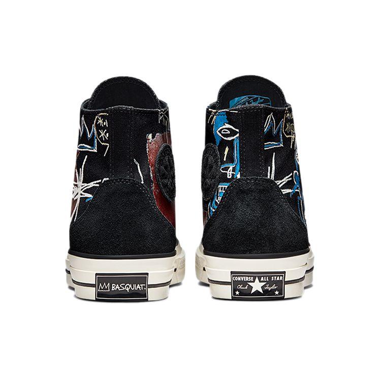 Жан-Мишель Баския x Converse Chuck 70 High Kings of Egypt III Унисекс Кроссовки Черный Мульти Экрю 172585C