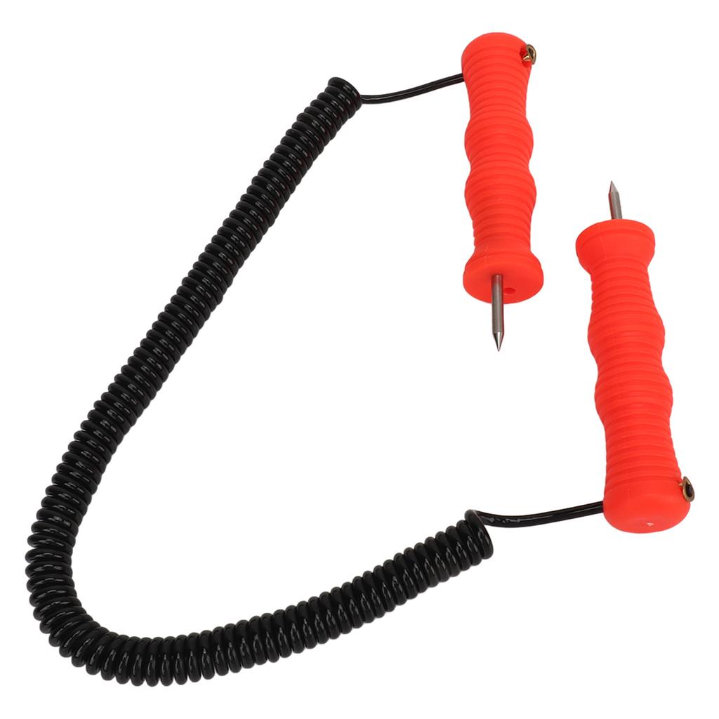 Ice Picks Kit Ergonomic Handle Stainless Steel Handheld Hanging Ice Awls for Ice Skating Skiing