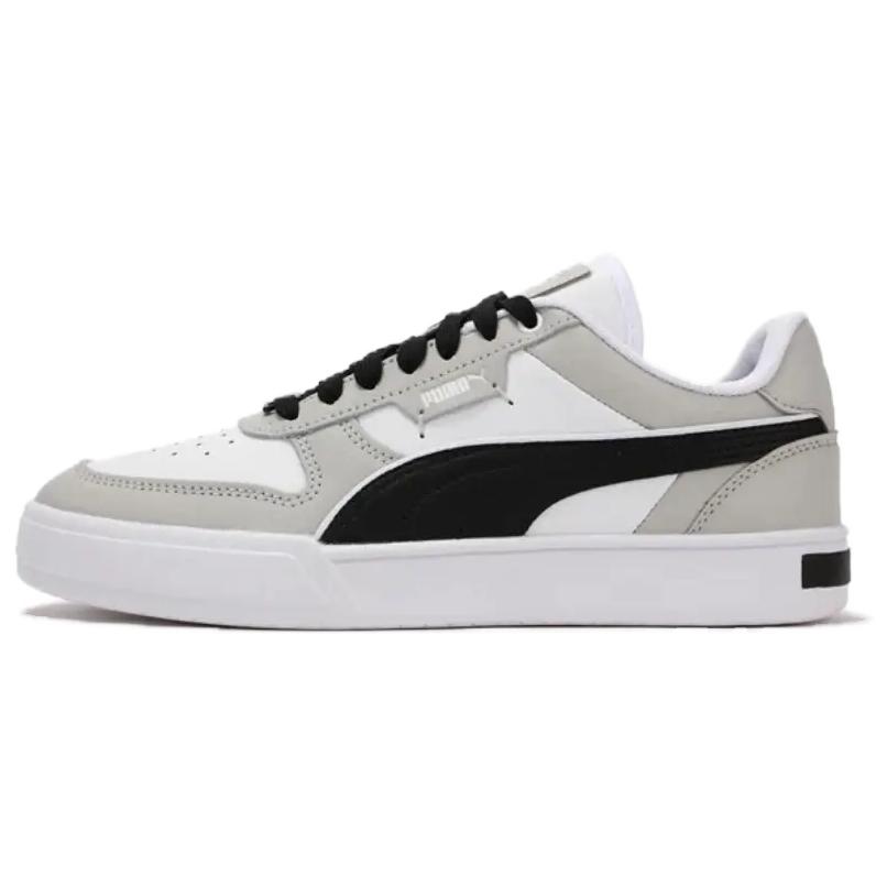 Puma Caven Dime Comfortable Versatile Low-Top Sneakers Unisex Sneakers White Gray 384953-27