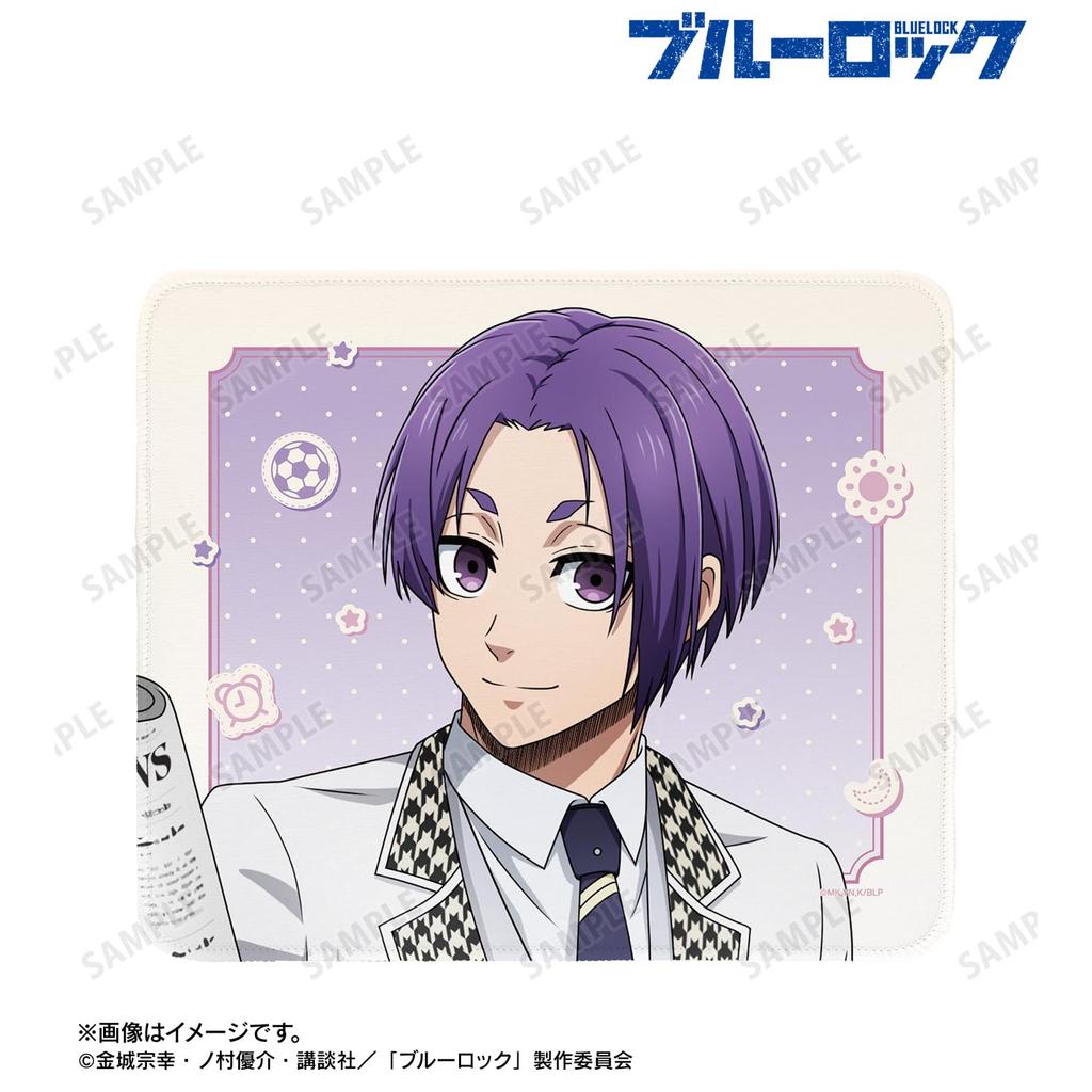 ТВ-аниме Новая иллюстрация Рео Микаге Утренний распорядок Коврик для мыши версия «Blue Lock»