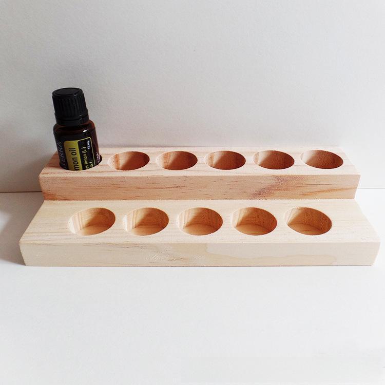 Деревянная стойка для демонстрации и хранения эфирных масел