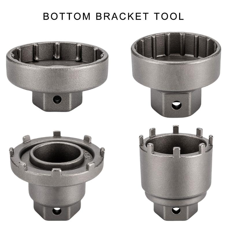 Bicycles Centre Shaft Socket Tool Bicycles Bottom Bracket Removal Sleeve Tool Splines Eight Tooth Centre Shaft Sleeve