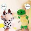 Cartoon Biological Animal Finger Puppet Plush Toys for 10pcs